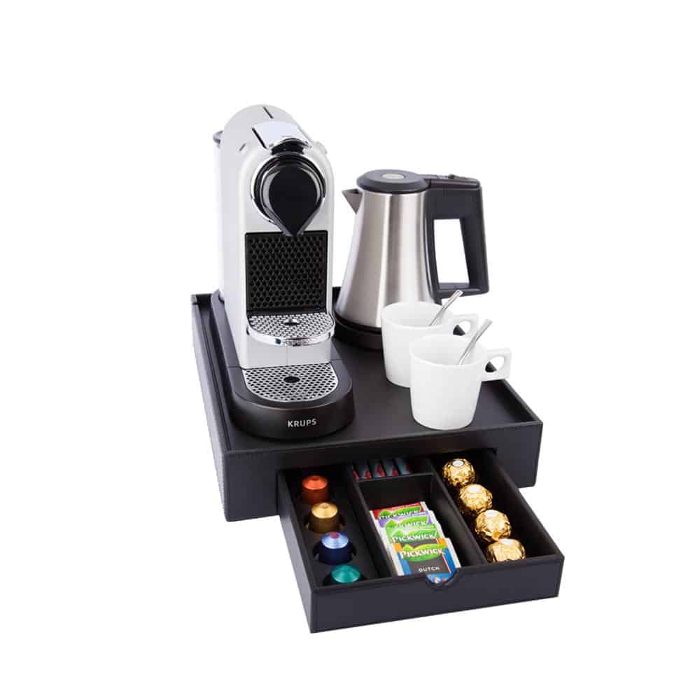 PIXIE Calfskin Nespresso Coffee machine