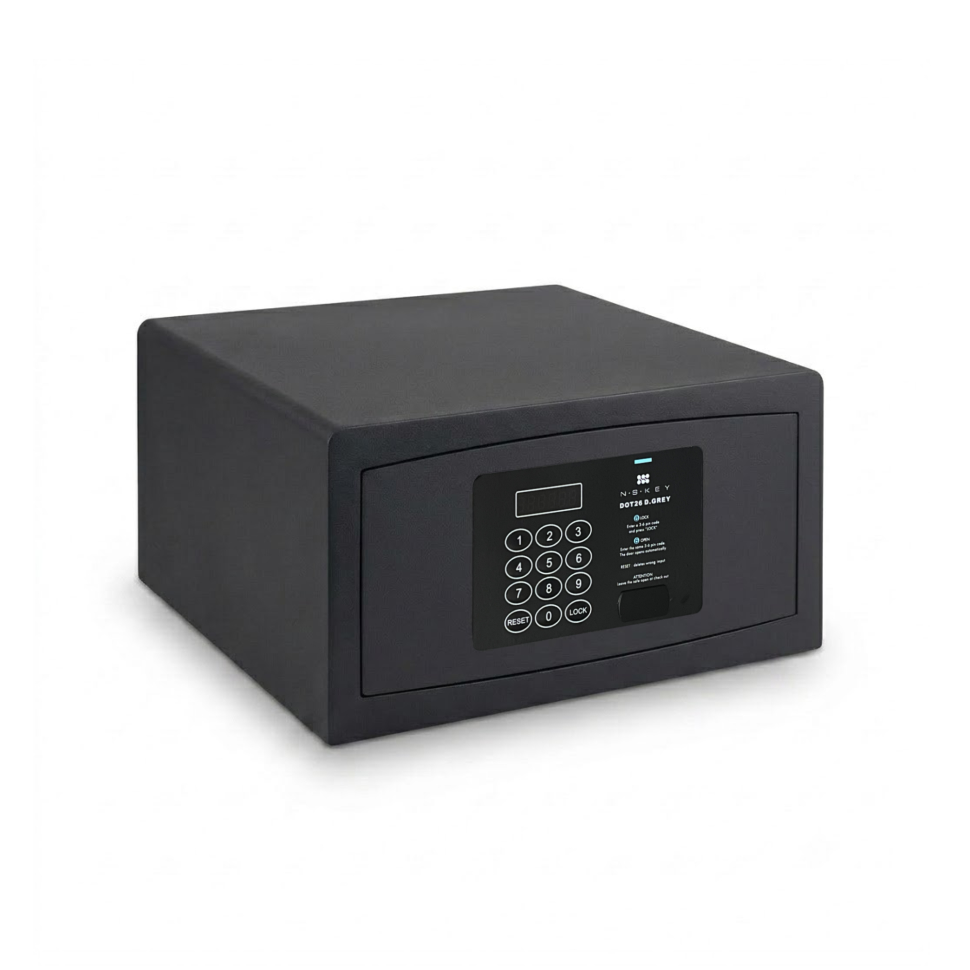 NSKEY DOT 26 laptop safe, dark grey