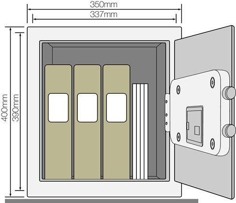 Safe Yale YSM/400/EG1 - Office safe