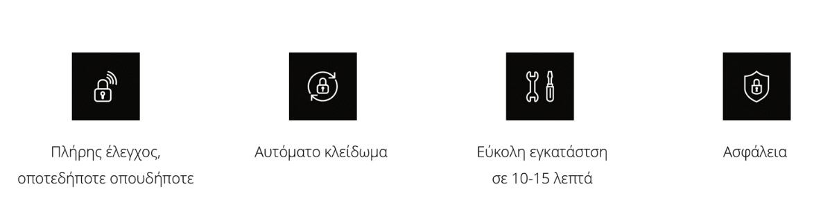 Ηλεκτρονικές κλειδαριές ενοικιαζόμενα & Self check-in για Airbnb