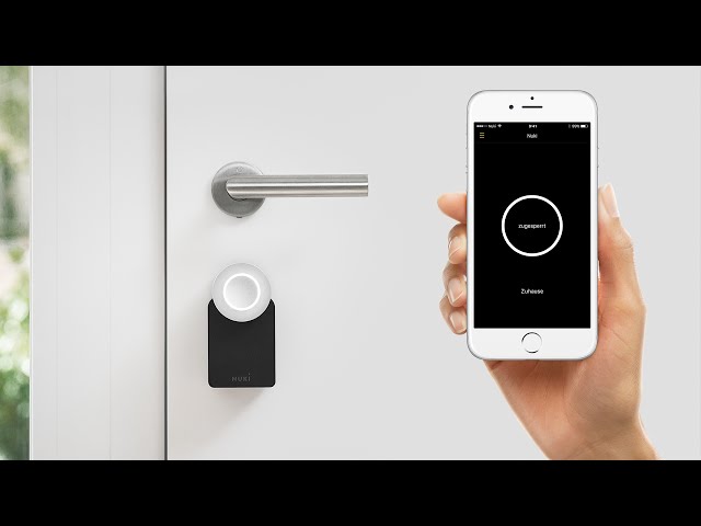 Still from the video “Nuki Smart Lock”